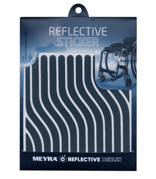 MEYRA Reflective Sticker - Schwarz