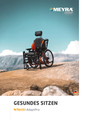 MEYRA - Gesundes Sitzen – NettiAdaptpro Produktflyer